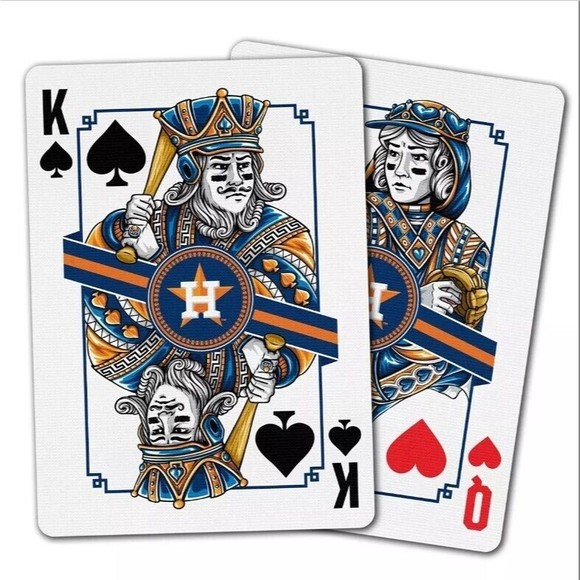 NEW Sealed MLB Houston Astros Playing Cards Poker Great Father's Day Gift Idea - Picture 2 of 6